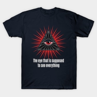 Stoned Illuminati eye T-Shirt